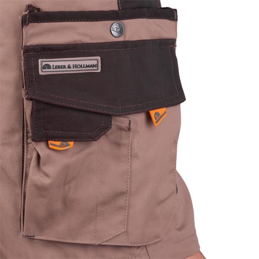 Spodnie ochronne do pasa - krótkie L.HOLLMAN - LH-NA-TS LH-NA-TS