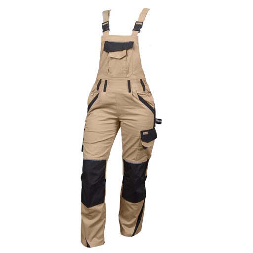 Spodnie ochronne ogrodniczki L.HOLLMAN - LH-SAND-B LH-SAND-B