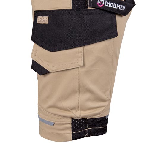 Spodnie ochronne do pasa - krótkie L.HOLLMAN - LH-SAND-TS LH-SAND-TS